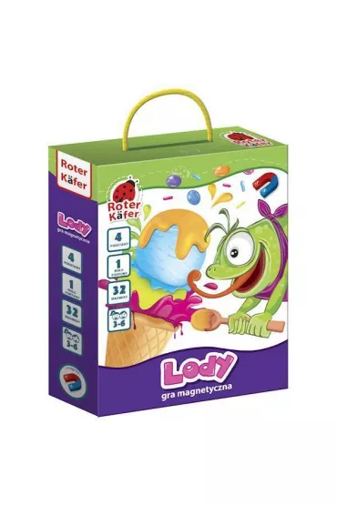 Puzzle Gra magnetyczna - Lody Roter Kafer