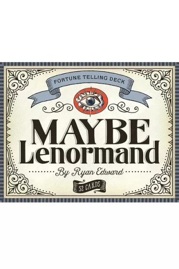 Maybe Lenormand, karty do wr�enia - Ryan Edward