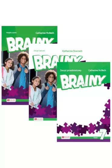 Brainy. Ksika ucznia, zeszyt wicze i zeszyt przedmiotowy do jzyka angielskiego dla klasy 7 szkoy podstawowej - Catherine McBeth, Katherine Stannett