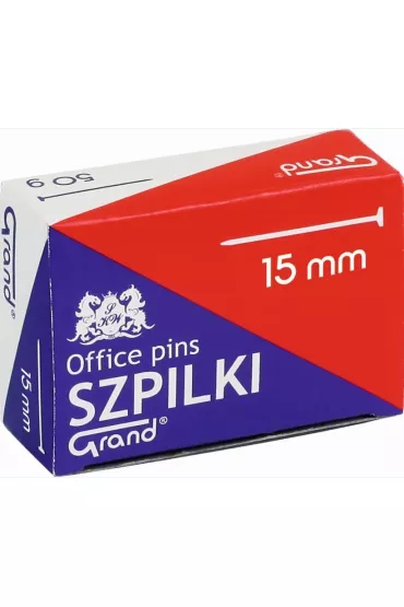 Grand Szpilki kr�tkie 15 mm 50g