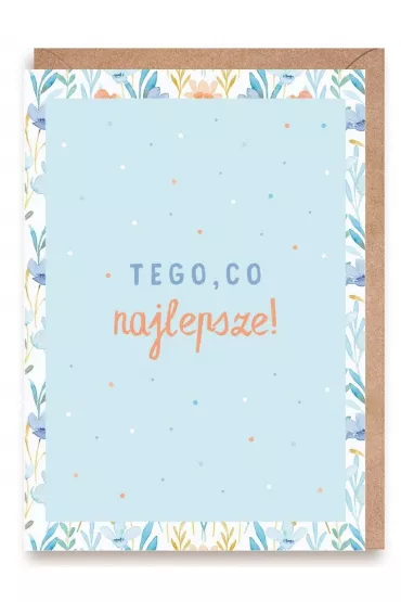 Cardie Kartka okoliczno�ciowa Tego, co najlepsze