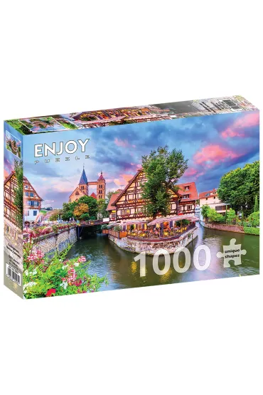 Puzzle 1000 el. Esslingen am Necker, Niemcy Enjoy