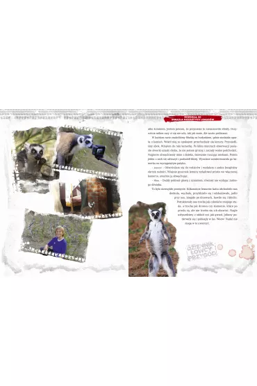 Dziennik �owcy przyg�d. Madagaskar. Kl�twa pasiastego lemura - Szymon Radzimierski