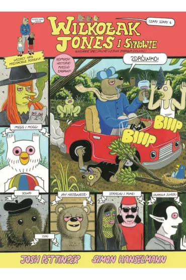 Czary zjary Tom 6. Wilko�ak Jones i synowie - Simon  Hanselmann, Josh Pettinger