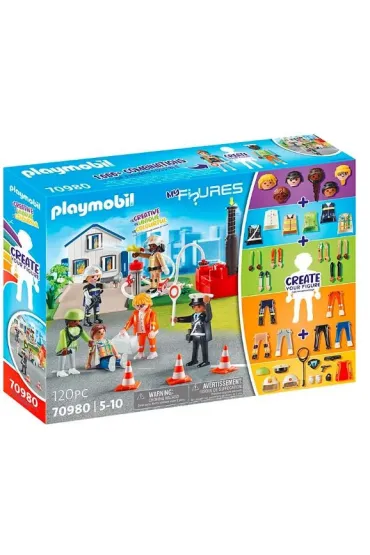 Playmobil My Figures Akcja ratownicza 70980