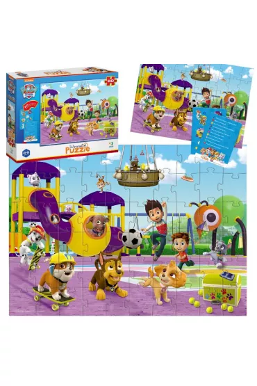 Puzzle 60 el. Wimmel - Psi Patrol - Na spacerze Maksik