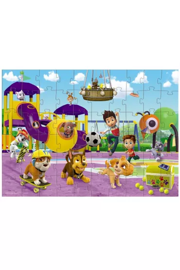 Puzzle 60 el. Wimmel - Psi Patrol - Na spacerze Maksik