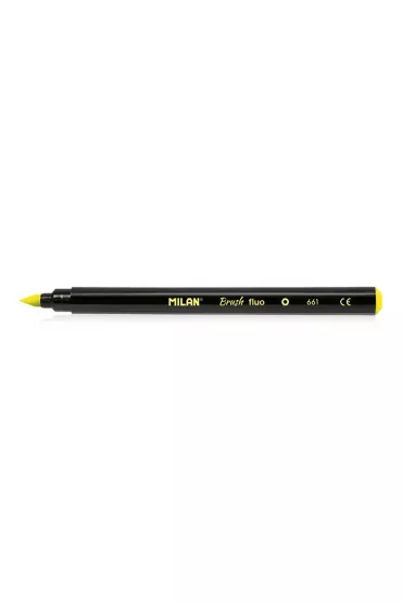 Milan Flamastry z p�dzelkiem Fluo 6 szt.