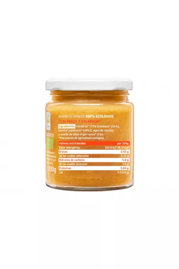 Smileat Soiczek z ekologiczn dyni i cukini po 6 miesicu Zestaw 6 x 230 g Bio