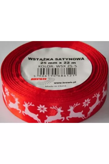 Brewis Wst��ka satynowa BN 25mm x 22m