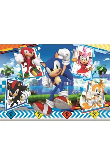 Puzzle maxi 24 el. Super Sonic Clementoni