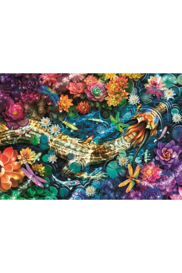 Puzzle 1000 el. Koi River Clementoni