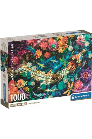 Puzzle 1000 el. Koi River Clementoni