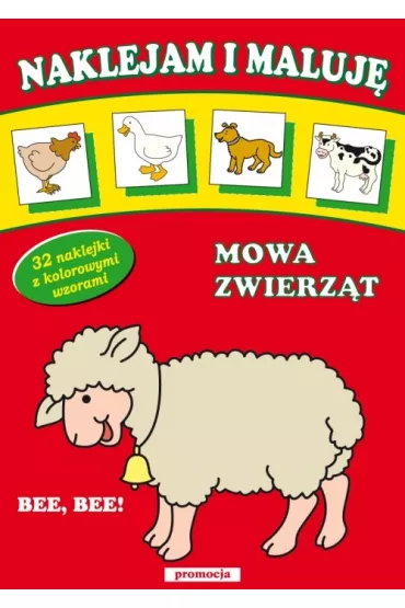 Mowa zwierz�t naklejam i maluj�