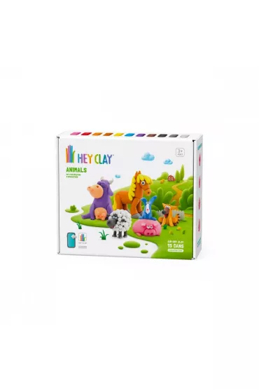 Hey Clay - Zestaw Zwierz�ta 15 el. Tm Toys