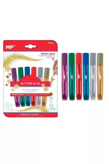 Mp Main Paper Klej brokatowy w p�ynie 6x13g