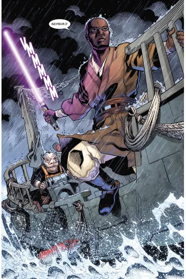 Star Wars. Mace Windu. W p�mroku - Georges Jeanty