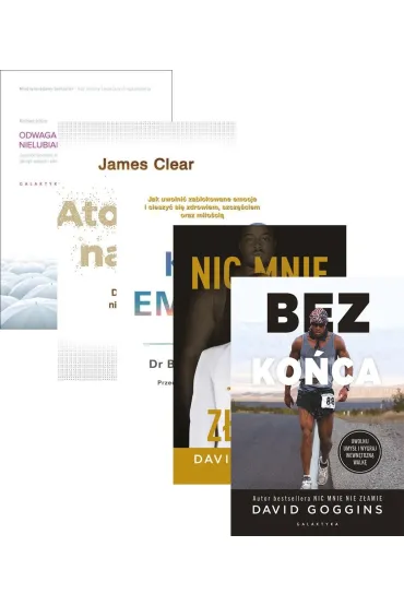 Pakiet: Odwaga bycia nielubianym, Atomowe nawyki, Kod emocji, Nic mnie nie z�amie, Bez ko�ca