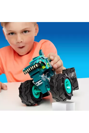 MEGA Hot Wheels Monster Trucks Mega Wrex Pojazd do zbudowania Zestaw klockw HDJ95