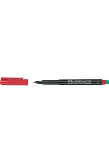 Faber-Castell Multimark ohp permanentny f czerwony