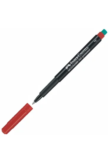 Faber-Castell Multimark ohp permanentny f czerwony