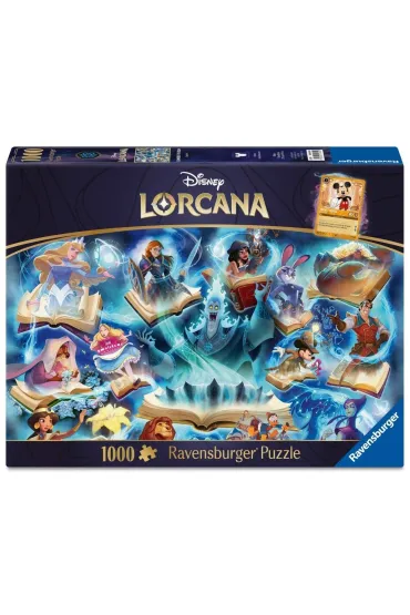 Puzzle 2D: Lorcana Sapphire 1000el Ravensburger