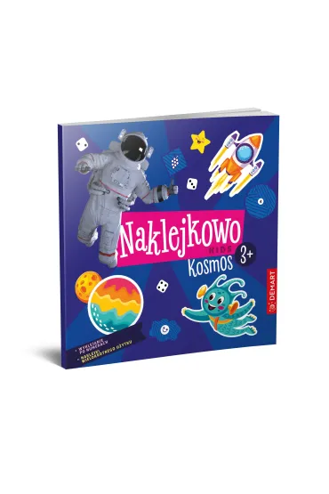 Naklejkowo Kids 3+. Kosmos - Anna Borchard, Monika  Niewielska
