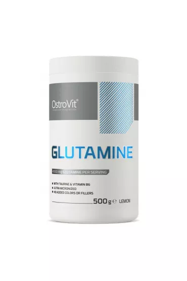 OstroVit BCAA + Glutamina - smak cytrynowy suplement diety 500 g