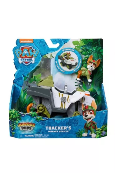 Pojazd z figurk� Psi Patrol Patrol z d�ungli Tracker