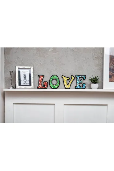 Zestaw kreatywny mozaika - Love