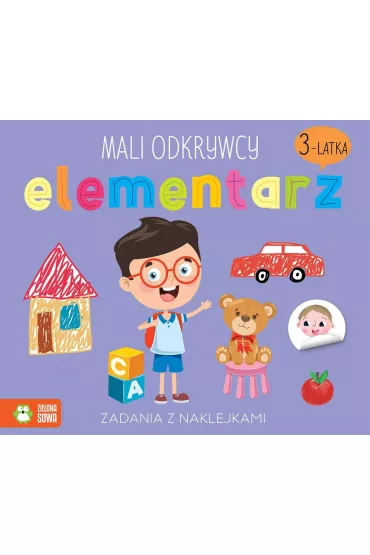 Elementarz 3-latka. Mali odkrywcy - Justyna  Tkocz