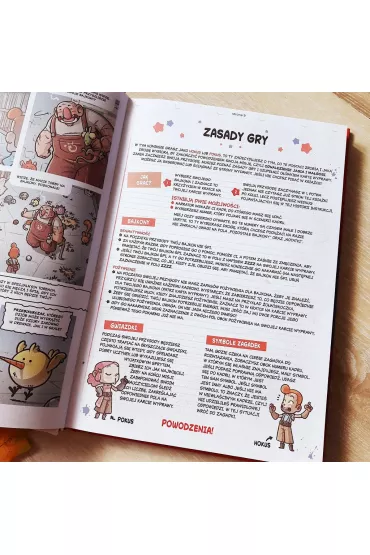 Komiksy paragrafowe Mali Hokus i Pokus. Burza i grzyby. Komiks paragrafowy - Johan Troianowsky