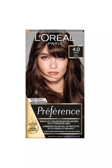 LOreal Paris Preference farba do w�os�w 4.0 Tahiti Br�z