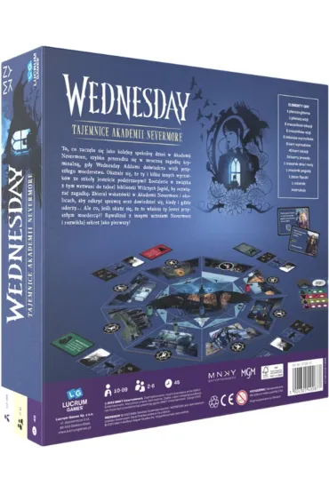 Wednesday: Tajemnice Akademii Nevermore Lucrum Games