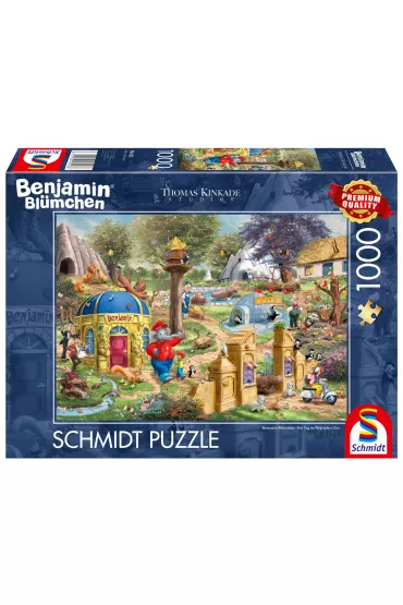 Puzzle 1000 el. Thomas Kinkade S�o� Benjamin Schmidt - Thomas  Kinkade