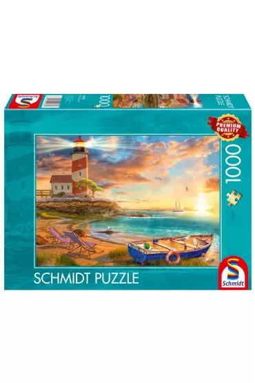 Puzzle 1000 el. PQ Zach�d s�o�ca nad zatok� 112740 Schmidt