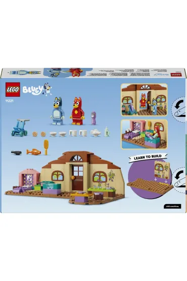 LEGO Bluey Szko�a z Ry�ykiem i Blue 11221