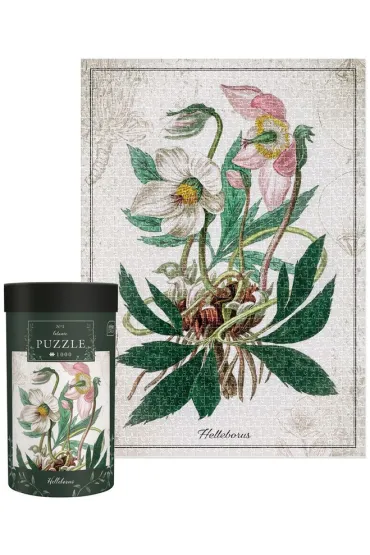 Puzzle 1000 element�w. Botanic Helleborus Interdruk