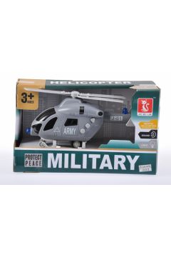 Helikopter wojskowy dwik/wiato 23x14x10cm MC Mega Creative