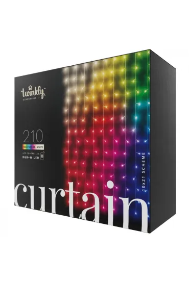 Kurtyna �wietlna. Twinkly Curtain 210 LED RGB+W 2,1 m