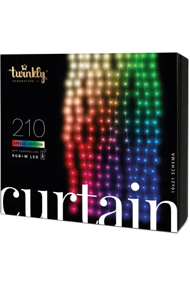 Kurtyna �wietlna. Twinkly Curtain 210 LED RGB+W 2,1 m