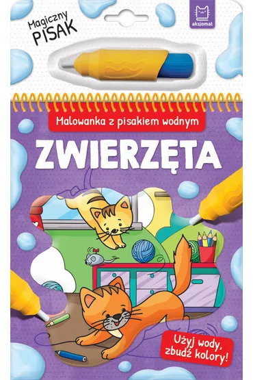 Zwierz�ta. Malowanka z pisakiem wodnym
