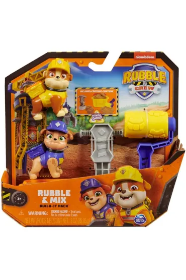 Rubble i jego Ekipa: Dwupak Figurek Rubble i mix