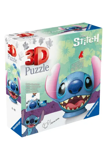 Puzzle Kula 77 el. 3D Disney Stitch Ravensburger