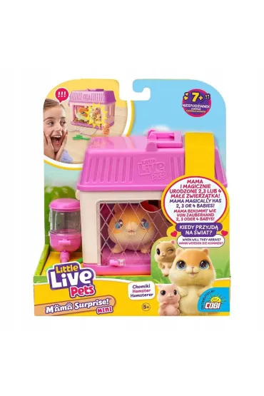 Little Live Pets - Mama Surprise. Mini chomik Cobi