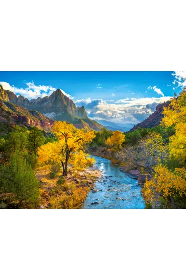 Puzzle 3000 el. C-300624-2 Autumn in Zion National Park, USA Castorland