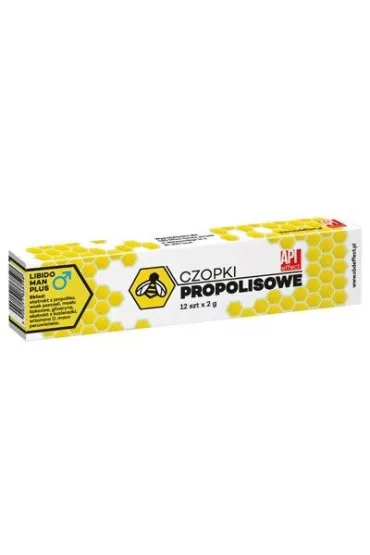 Cbd Effect API Effect Czopki Propolisowe MAN 12 szt.