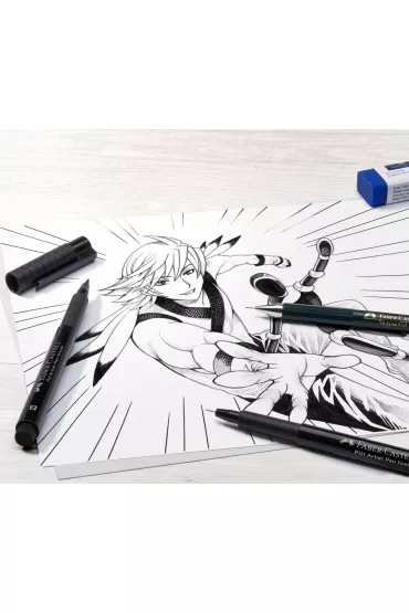 Faber-Castell Pisaki Pitt Artist Pen Manga Starter