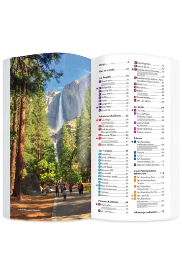 USA po�udniowo-zachodnie Kalifornia Arizona Utah przewodnik + mapa - Piotr Jab�o�ski