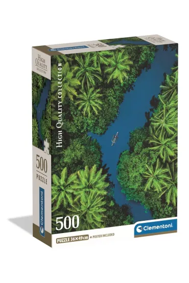 Puzzle 500 el. Tropical Aerial View Clementoni